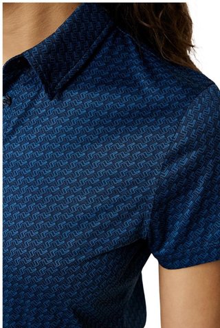 J.Lindeberg Caitlyn dámské polo, shadow bridge navy