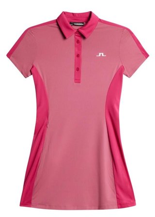 J.Lindeberg Jada golfové šaty, rose wine