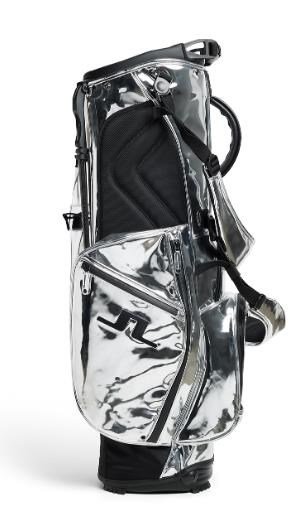 J.Lindeberg Silver Play stand bag, reflection