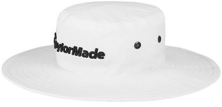 TaylorMade Metal Eyelit Bucket Hat klobouk, bílý