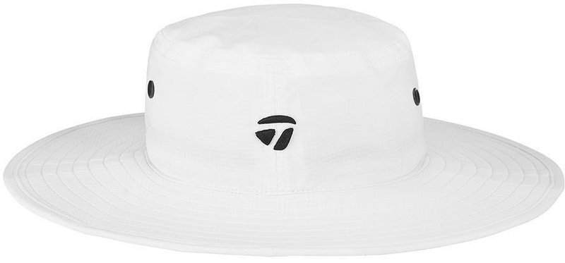 TaylorMade Metal Eyelit Bucket Hat klobouk, bílý