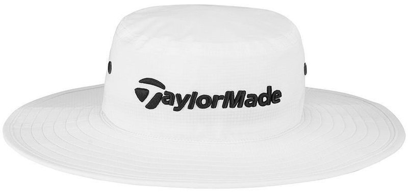 TaylorMade Metal Eyelit Bucket Hat klobouk, bílý