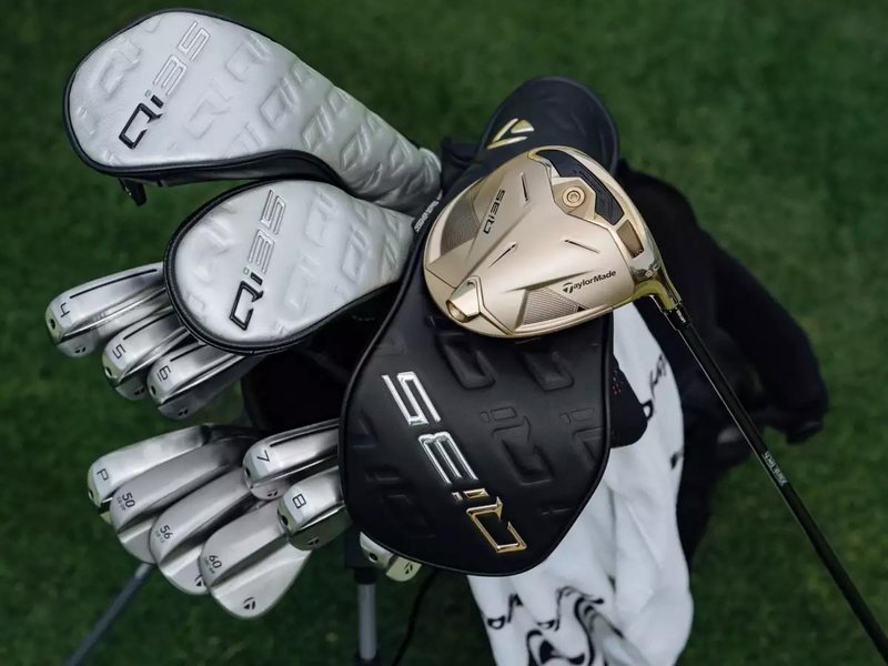 Limited Edition - TaylorMade Qi35 Gold pánský driver