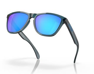 Oakley Frogskins Prizm Sapphire Polarized Crystal Black