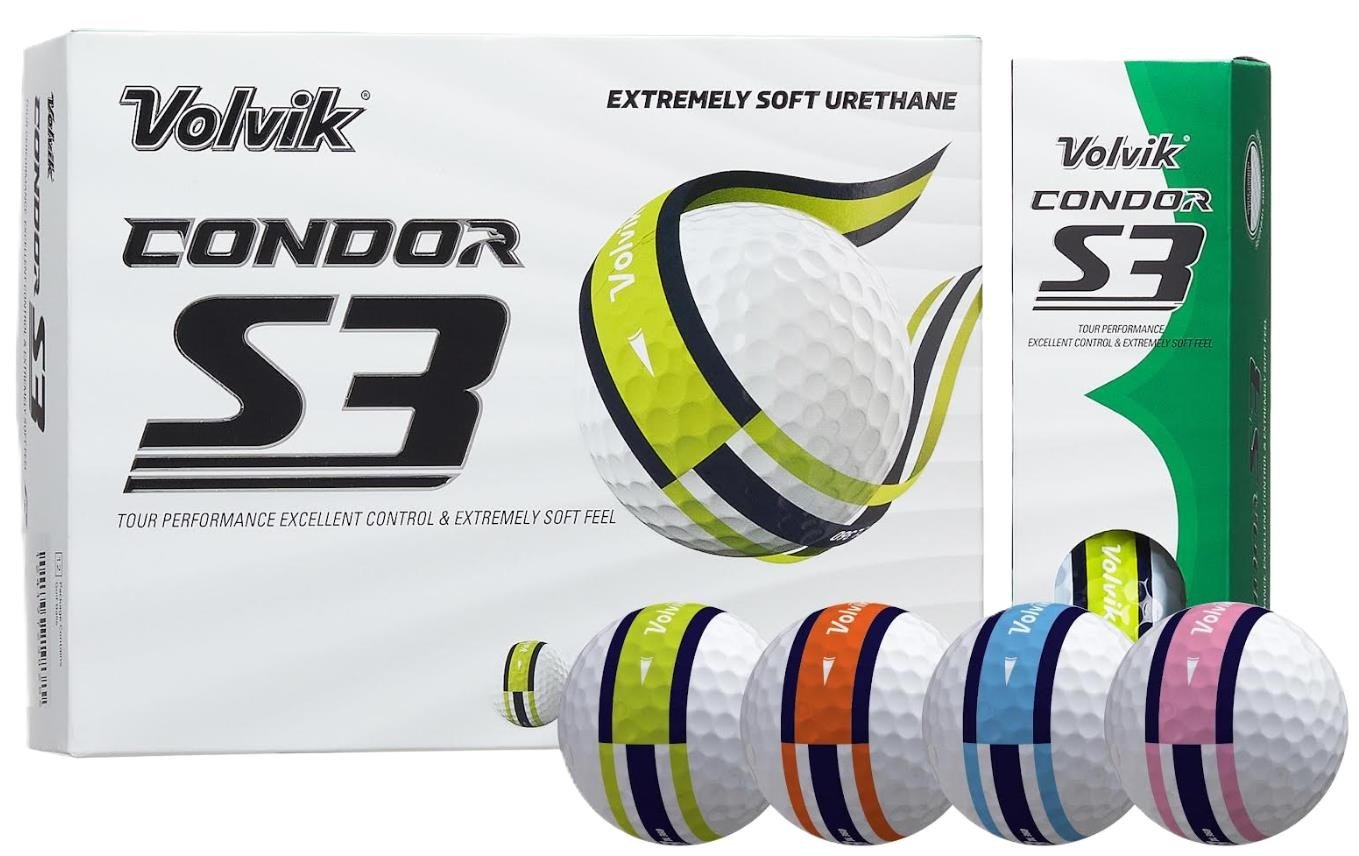 Volvik Condor S3 golfové míčky