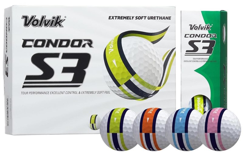 Volvik Condor S3 golfové míčky