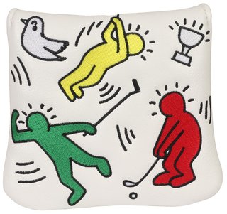 Keith Haring White Mallet kryt hlavy