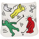 Keith Haring White Mallet kryt hlavy