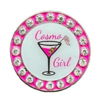 Magnetické golfové markovátko s krystaly - cosmogirl