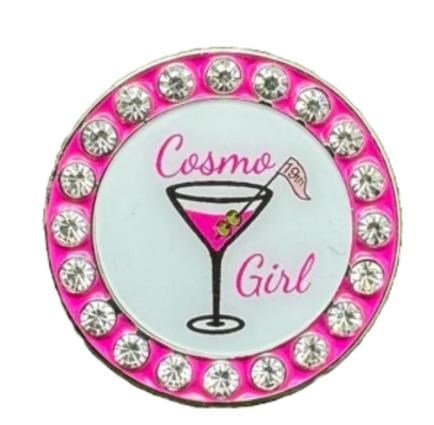 Magnetické golfové markovátko s krystaly - cosmogirl