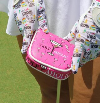 Best of Golf America putter mallet headcover - golfaholic
