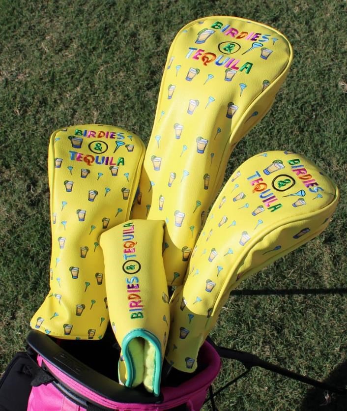 Best of Golf America putter blade headcover - Birdies & Tequila