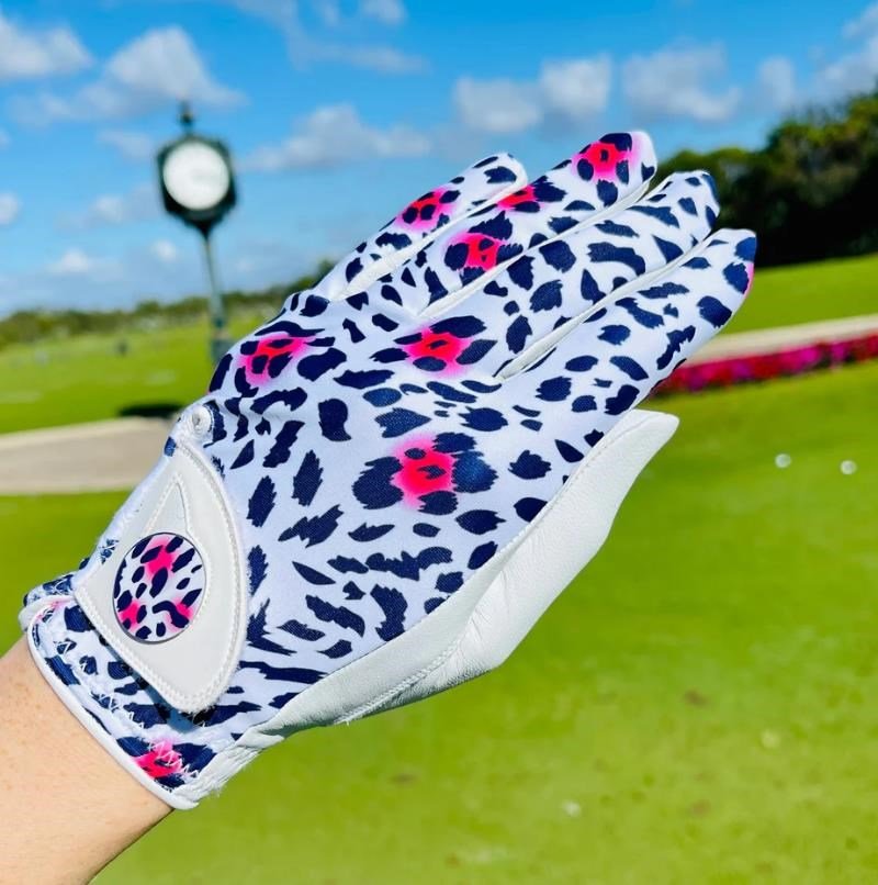 Best of Golf America Ladybird dámská golfová rukavice, bílo/růžová