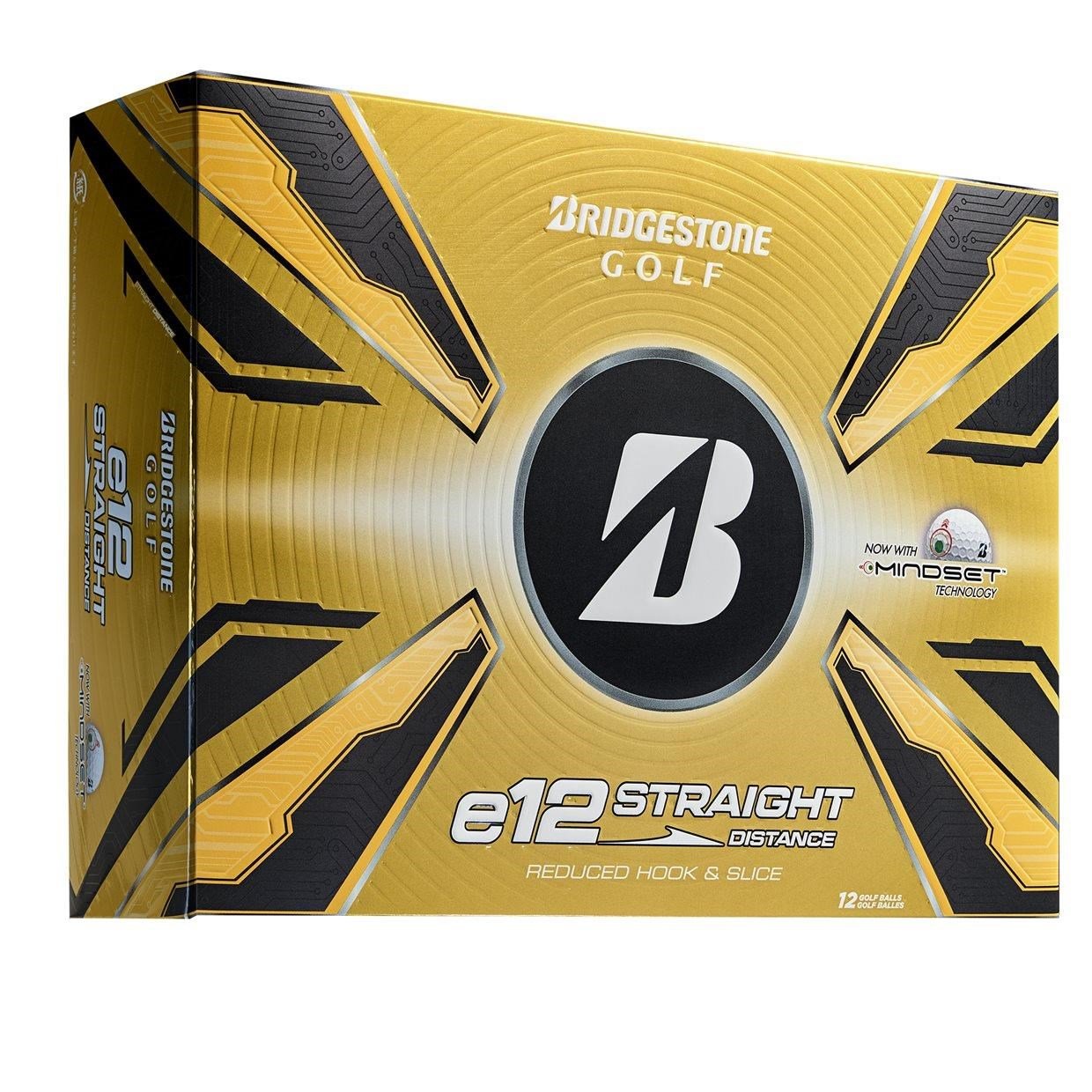 Bridgestone e12 Straight MindSet golfové míčky