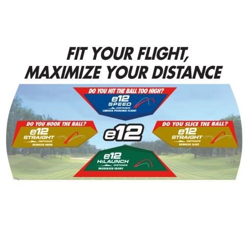 Bridgestone e12 Straight MindSet golfové míčky