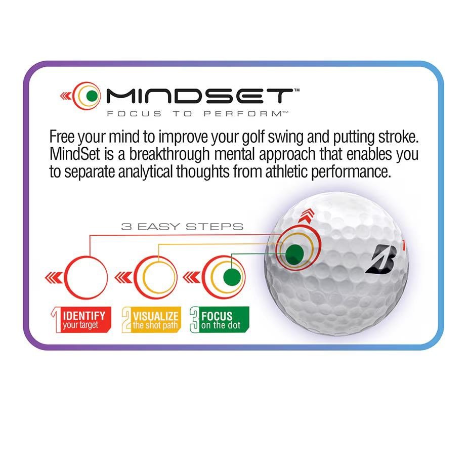 Bridgestone e12 Straight MindSet golfové míčky