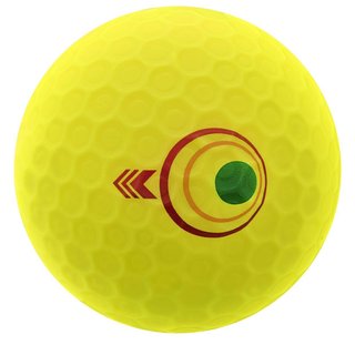 Bridgestone e12 Straight MindSet golfové míčky, žluté