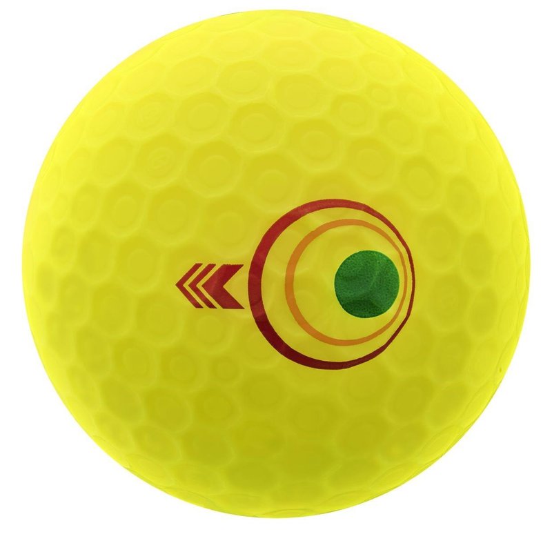 Bridgestone e12 Straight MindSet golfové míčky, žluté