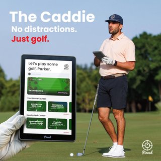 Pinned The Caddie GPS mobilní analyzátor