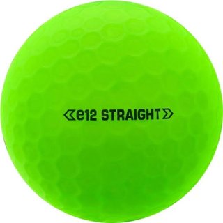 Bridgestone e12 Straight MindSet golfové míčky, zelené