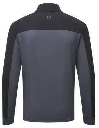 FootJoy ThermoSeries Hybrid Midlayer pánská mikina, šedo/černá