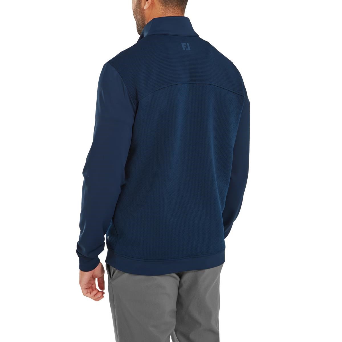 Footjoy ThermoSeries Ottoman Midlayer pánská mikina, modrá