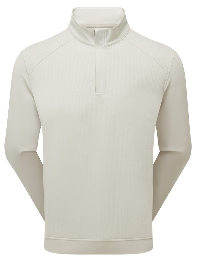 Footjoy ThermoSeries Ottoman Midlayer pánská mikina, stone