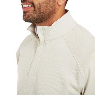 Footjoy ThermoSeries Ottoman Midlayer pánská mikina, stone