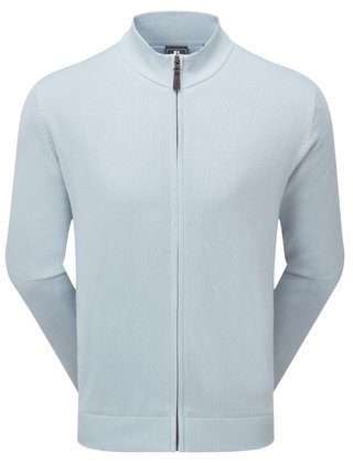 FootJoy Drirelease Full-Zip Lined pánský svetr, skyway