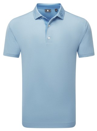 FootJoy Deco Diamond Print pánské polo, modré
