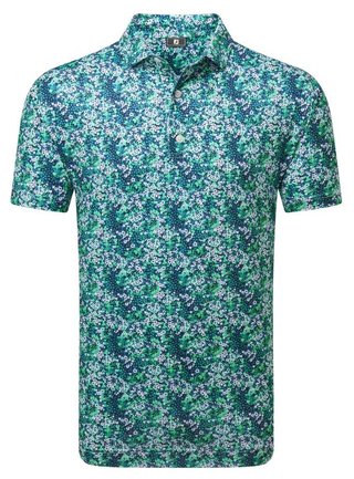 FootJoy Garden Print Lisle pánské polo, vícebarevné