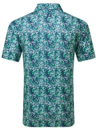 FootJoy Garden Print Lisle pánské polo, vícebarevné