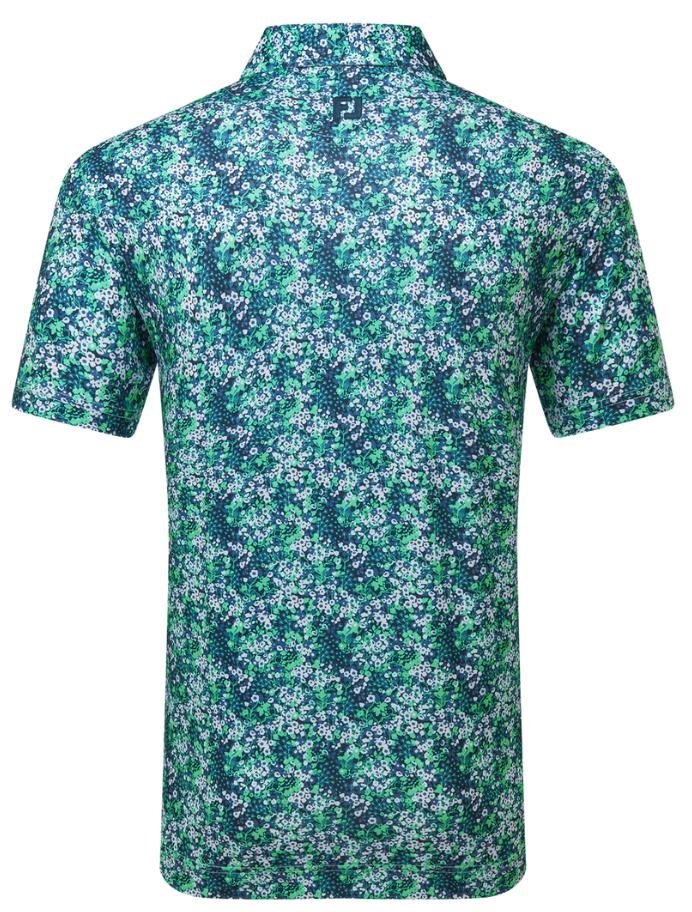 FootJoy Garden Print Lisle pánské polo, vícebarevné