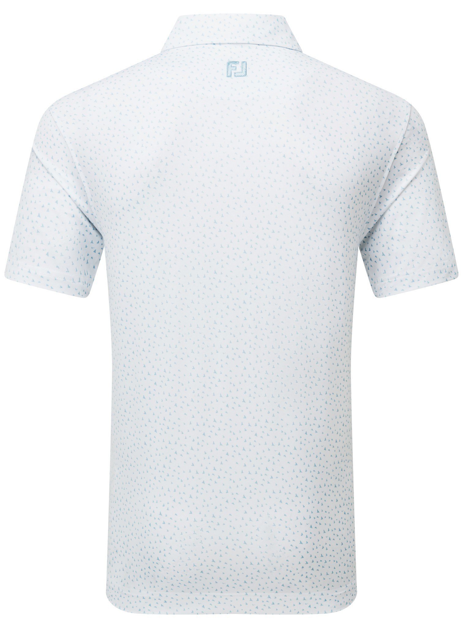 FootJoy BIRD PRINT pánské polo, bílé
