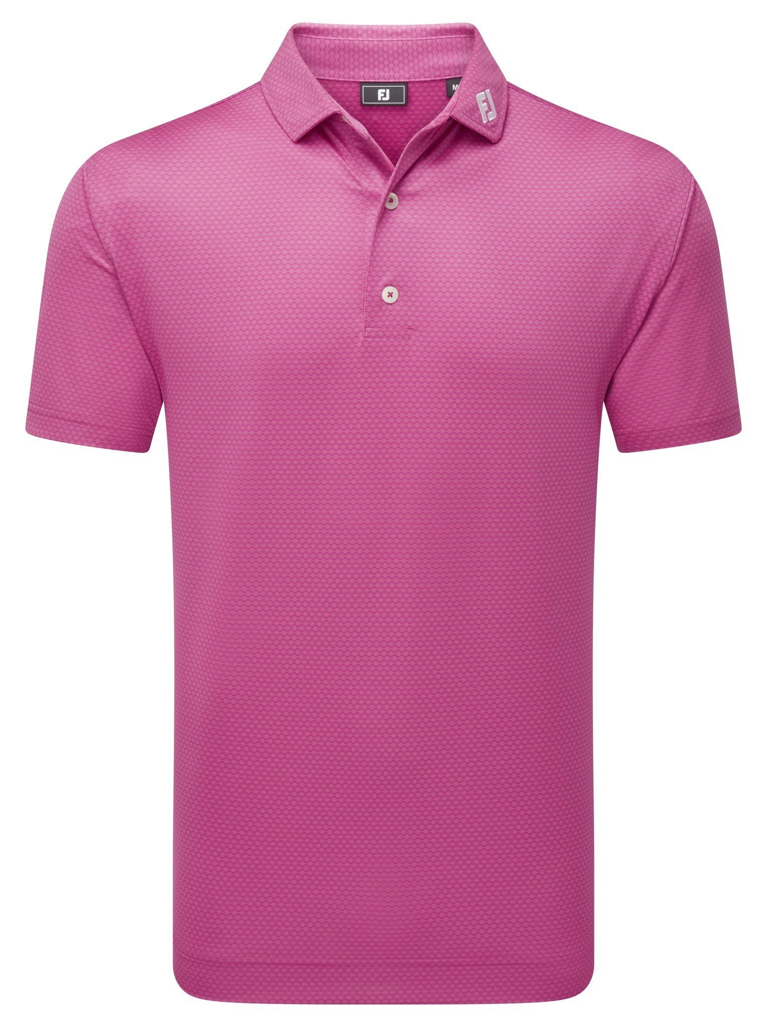 FootJoy ABACUS PRINT pánské polo, magenta
