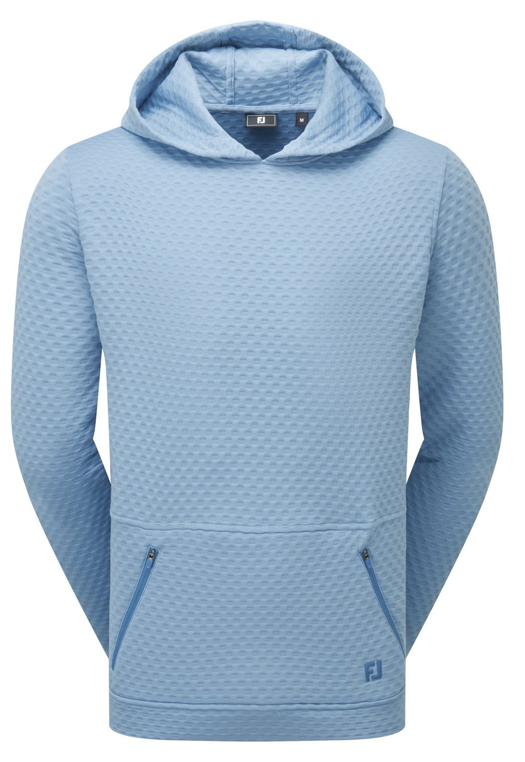 FootJoy Textured Knit Hoodie pánská mikina, modrá