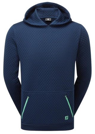 FootJoy Textured Knit pánská mikina, tmavě modrá