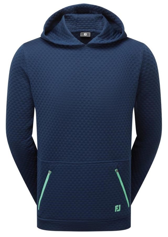 FootJoy Textured Knit pánská mikina, tmavě modrá