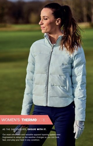 FootJoy ThermoSeries Insulated dámská bunda, modrá
