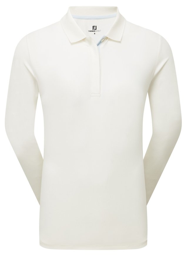 FootJoy ThermoSeries Long Sleeve dámské funkční třičko, bílé