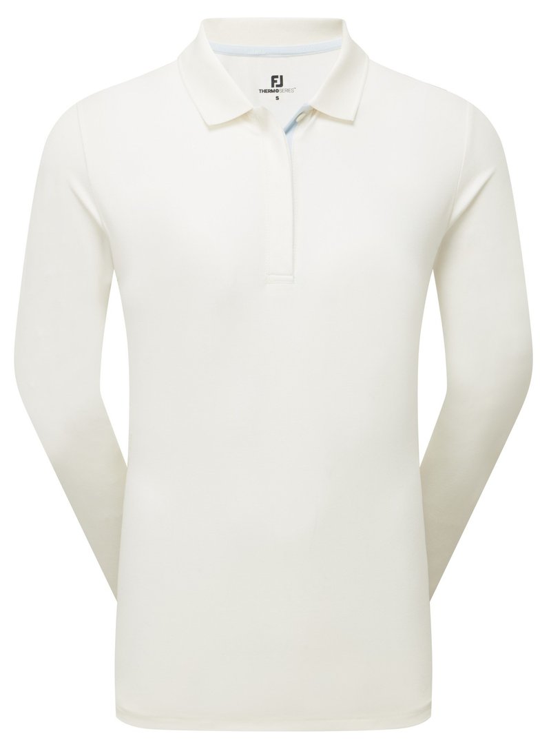 FootJoy ThermoSeries Long Sleeve dámské funkční třičko, bílé