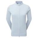 FootJoy Drirelease Full-Zip Lined dámský svetr, ice blue