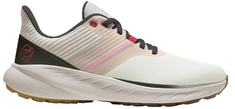 FootJoy Flex dámské golfové boty, cream/pink/chocolate