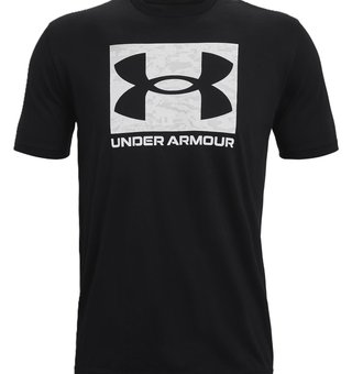 Under Armour ABC Camo Boxed Logo SS pánské tričko, černé