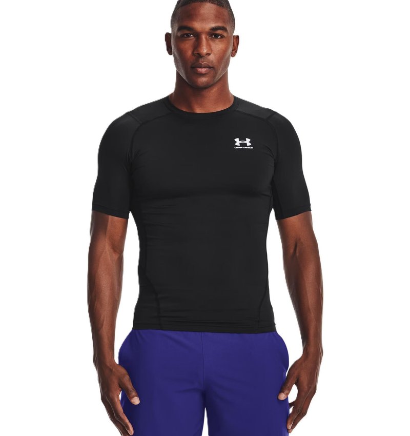 Under Armour HeatGear pánský kompresní top, černý