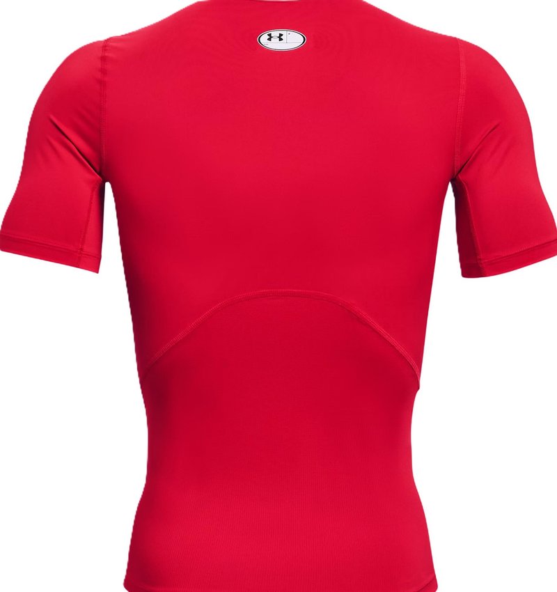 Under Armour HeatGear pánský kompresní top, červený