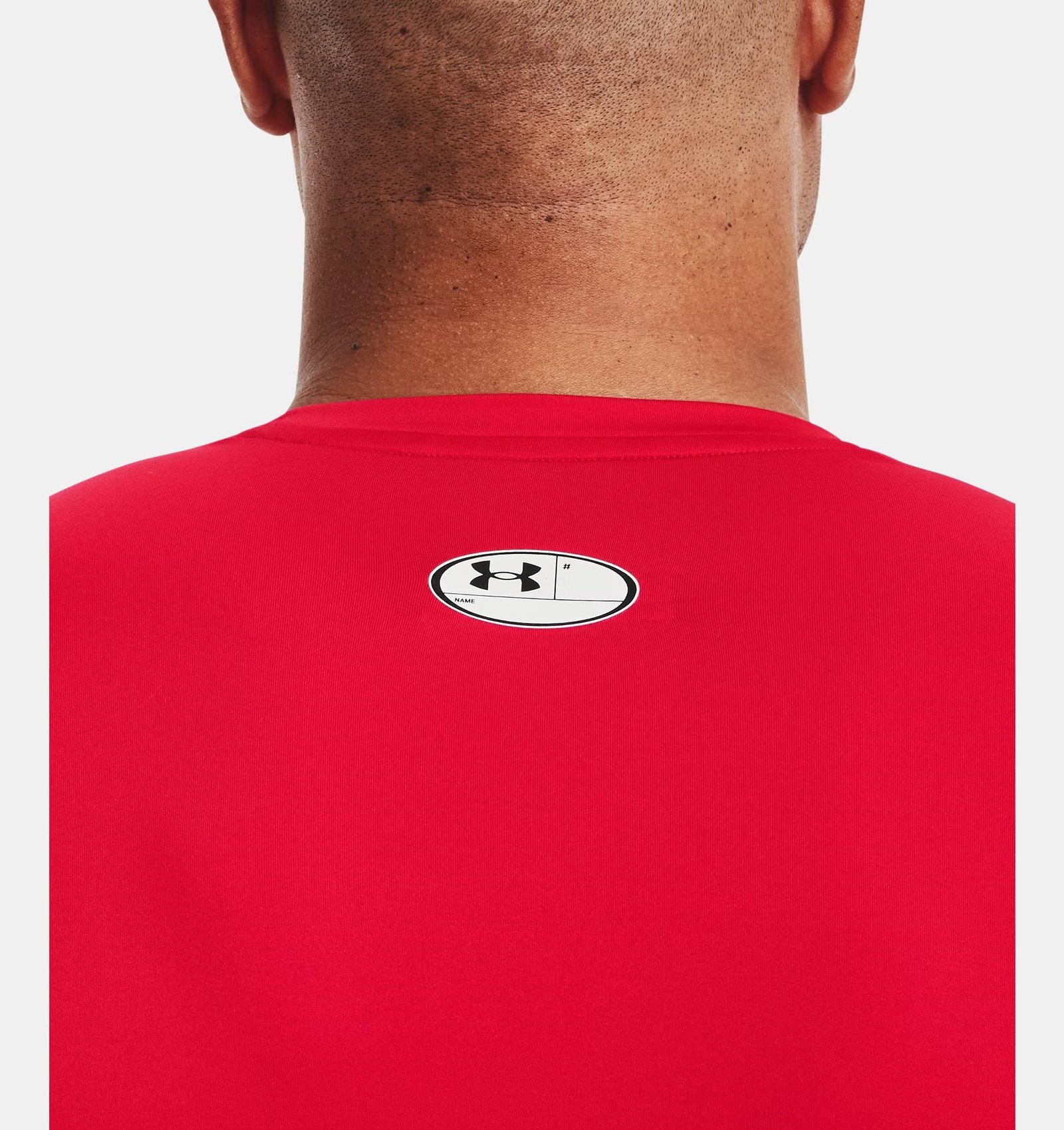 Under Armour HeatGear pánský kompresní top, červený