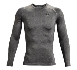 Under Armour HeatGear Comp pánský kompresní top, šedý