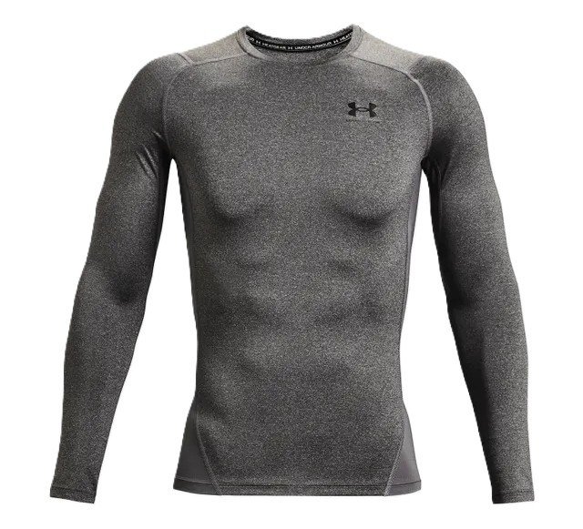 Under Armour HeatGear Comp pánský kompresní top, šedý