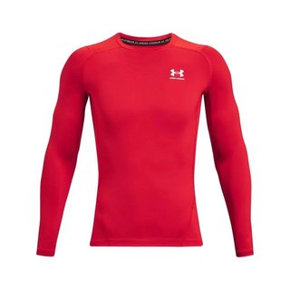 Under Armour HeatGear Comp pánský kompresní top, červený